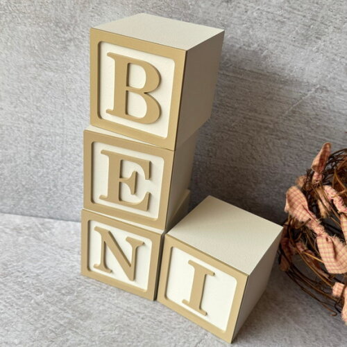 Cubos 8x8cm Decoração Bebê