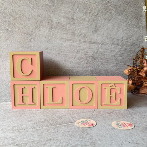 Cubos 8x8cm Decoração Bebê