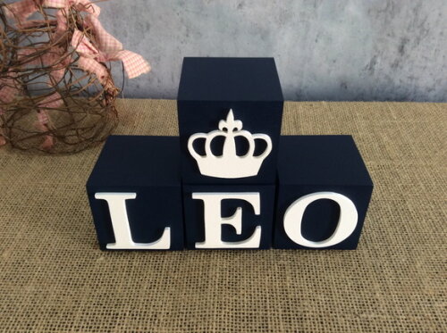 Cubos com Coroa 6x6cm