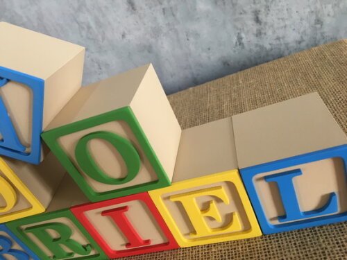 Cubos com Nome 6x6cm Toy Story