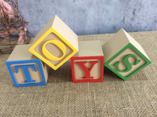Cubos com Nome 6x6cm Toy Story