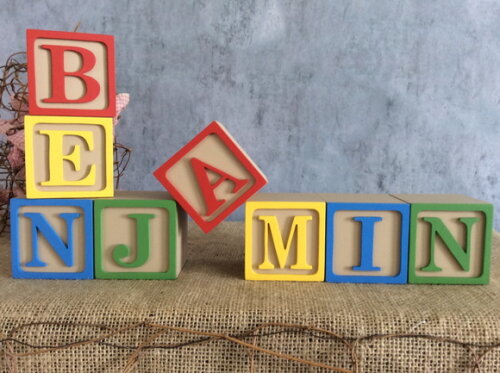 Cubos com Nome 6x6cm Toy Story