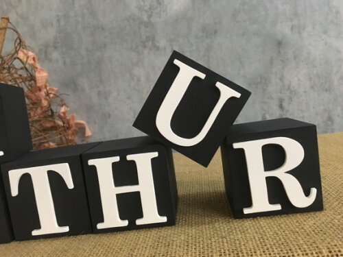 Cubos Decorativos com Nome 6x6cm