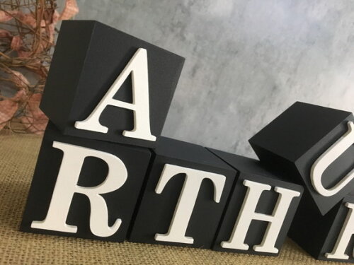 Cubos Decorativos com Nome 6x6cm