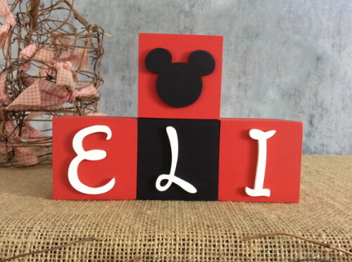 Cubos Decorativos DISNEY 6x6cm