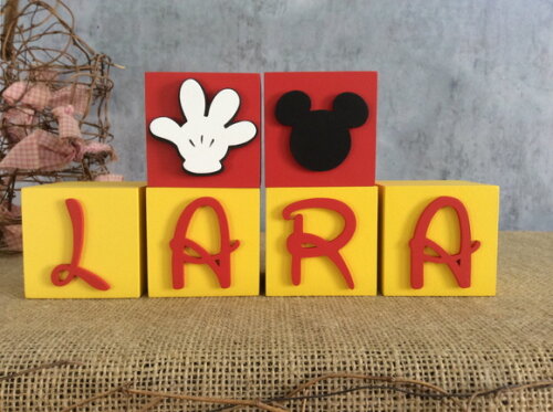 Cubos Decorativos DISNEY 6x6cm