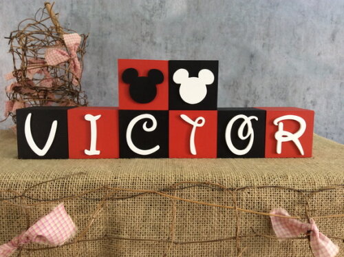 Cubos Decorativos DISNEY 6x6cm