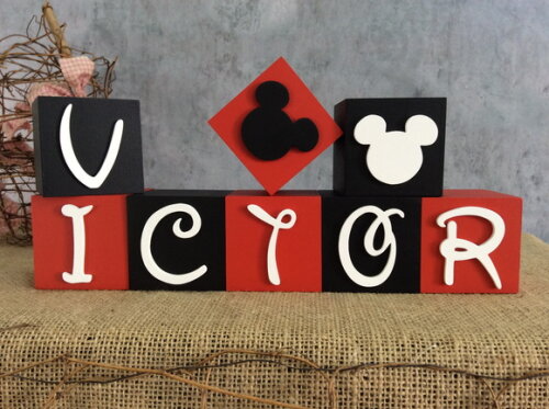 Cubos Decorativos DISNEY 6x6cm