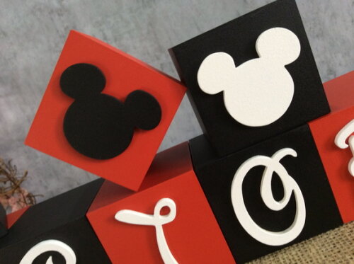 Cubos Decorativos DISNEY 6x6cm