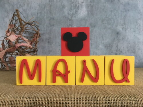 Cubos DISNEY 6x6cm