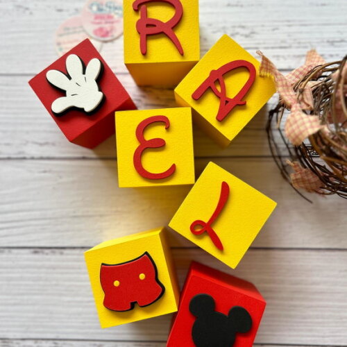 Cubos Disney 6x6cm