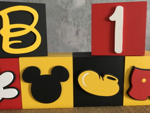 Cubos Disney 8x8cm