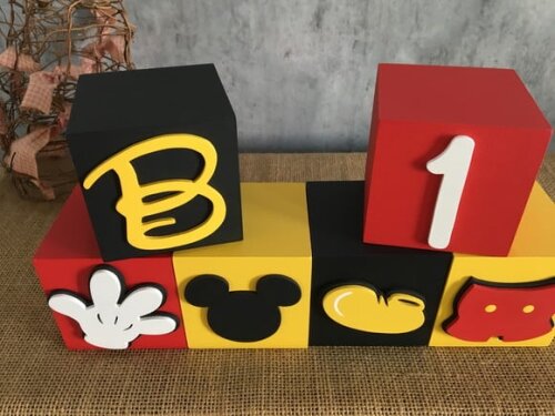 Cubos Disney 8x8cm
