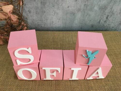 Cubos Jardim das Fadas - Cubos 6x6cm Thinkerbell