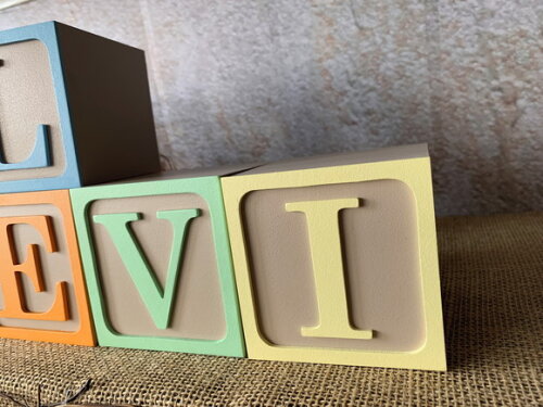 Cubos Personalizados Candy Colors 10x10cm