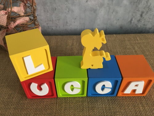 CUBOS POCOYO 6x6cm + Girafinha