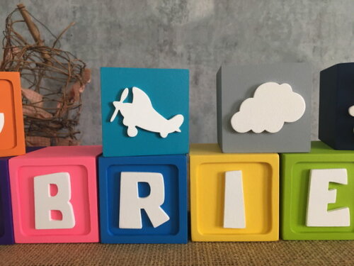Cubos Pocoyo 6x6cm Avião Nuvem Urso