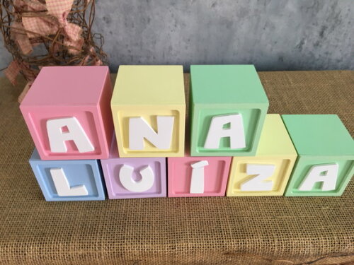 Cubos Pocoyo 6x6cm Candy Colors