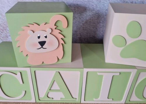 Cubos Safari-gigante 15cmx15cm