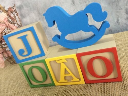Cubos Toy Story 6x6cm + Cavalinho