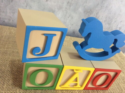 Cubos Toy Story 6x6cm + Cavalinho