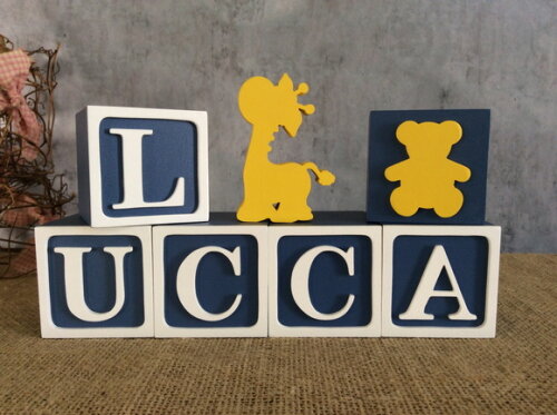 Cubos Toy Story 6x6cm + Urso e Girafa