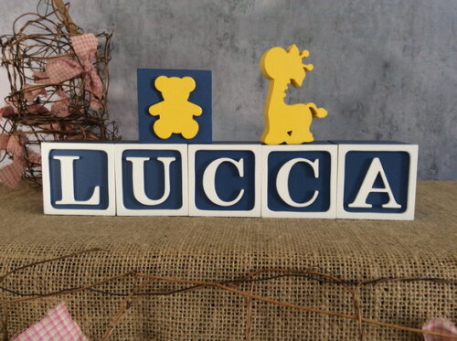 Cubos Toy Story 6x6cm + Urso e Girafa
