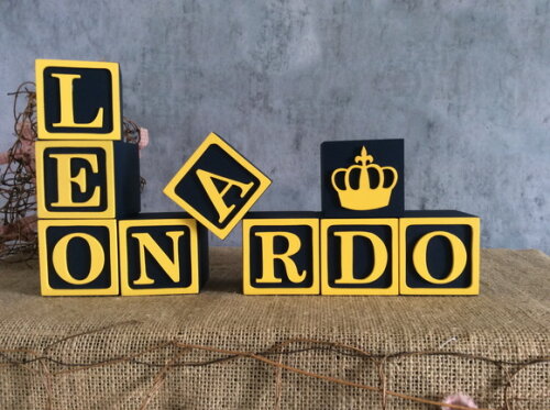 Cubos Toy Story 6x6cm com coroa
