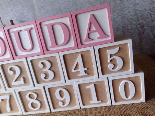 Cubos Toy Story 6x6cm Mesversário + Nome