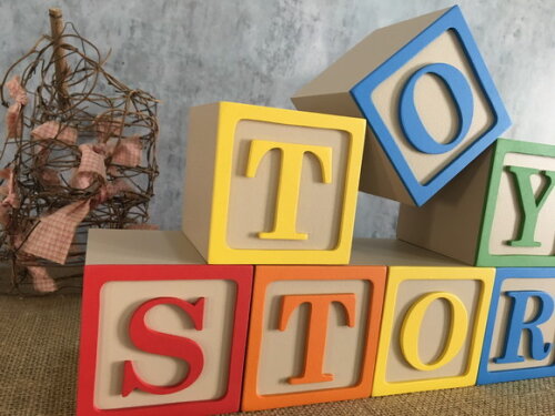 Cubos Toy Story 8x8cm