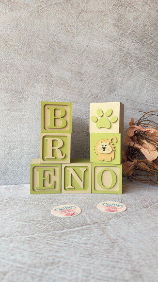 Cubos Ts 6x6cm Safari