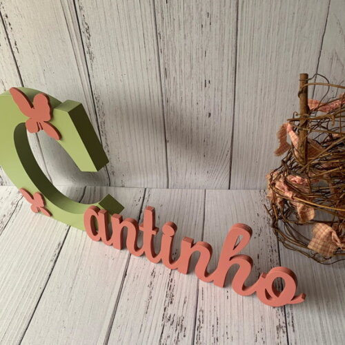 Decoração Bebê - Jardim Encantado - Nome