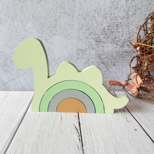Dinossauro -arco Íris de Mesa - Decoração Bebê