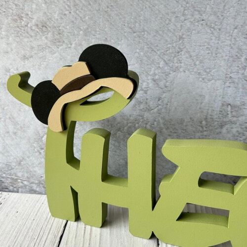 Disney - Letras de mdf -nomes