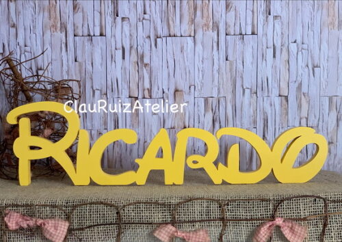 Disney - Letras de mdf -nomes
