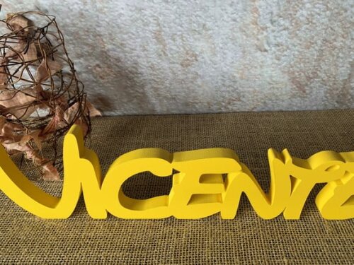 Disney - Letras de mdf -nomes