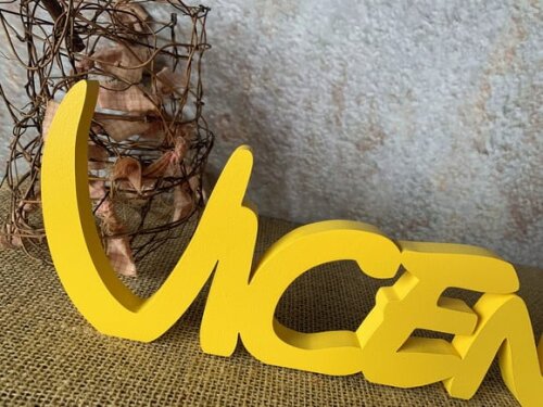 Disney - Letras de mdf -nomes