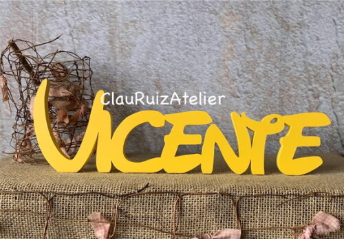 Disney - Letras de mdf -nomes
