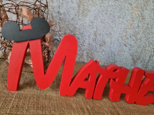 DISNEY - Letras de MDF -Nomes