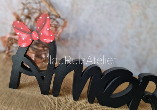 DISNEY - Letras de MDF -Nomes