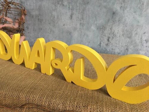 DISNEY - Letras de MDF -Nomes