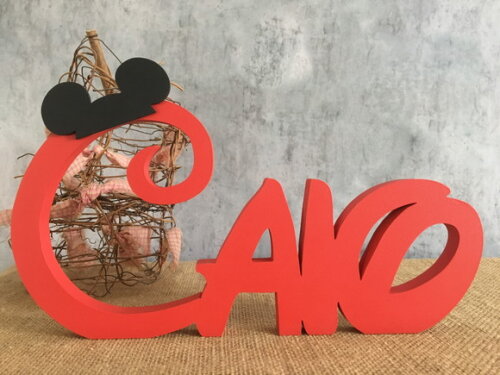DISNEY - Letras de MDF -Nomes