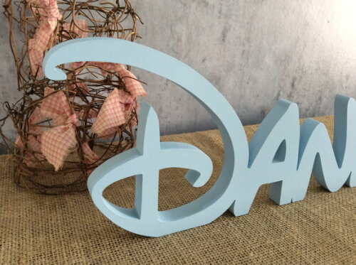 DISNEY - Letras de MDF -Nomes