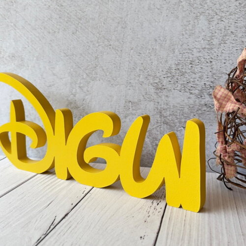Disney - Letras de Mdf- Festa Infantil e Quarto do Bebê