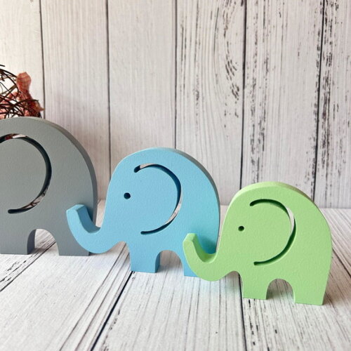 Elefantinhas Dupla - Decoração Bebê