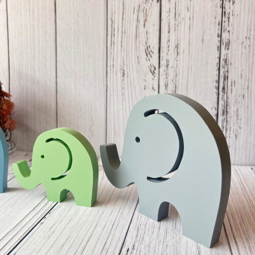 Elefantinhas Dupla - Decoração Bebê
