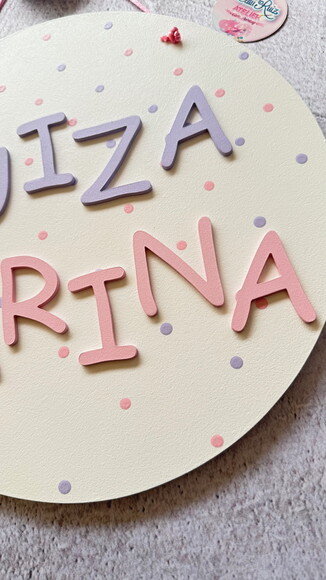 Enfeite de Porta de Maternidade - Decoração Bebê