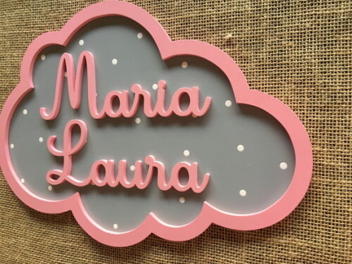 Enfeite de Porta de Maternidade - Decoração Bebê