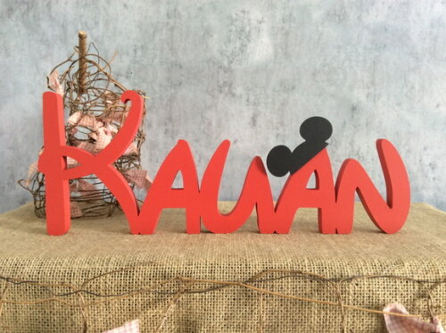 Festa Disney Letras Decorativas