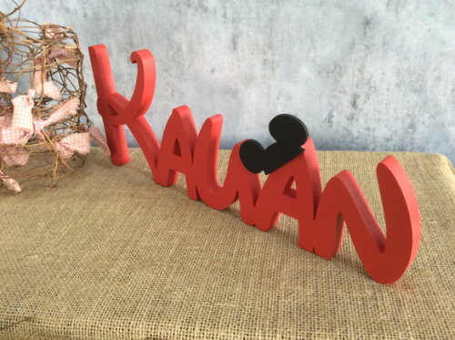 Festa Disney Letras Decorativas
